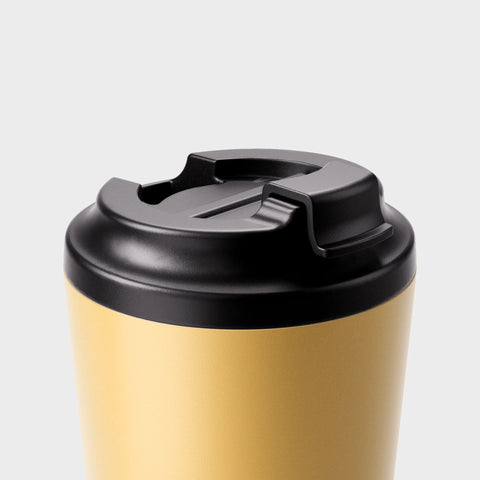 made by Fressko Bino Canary 8oz Reusable Cup