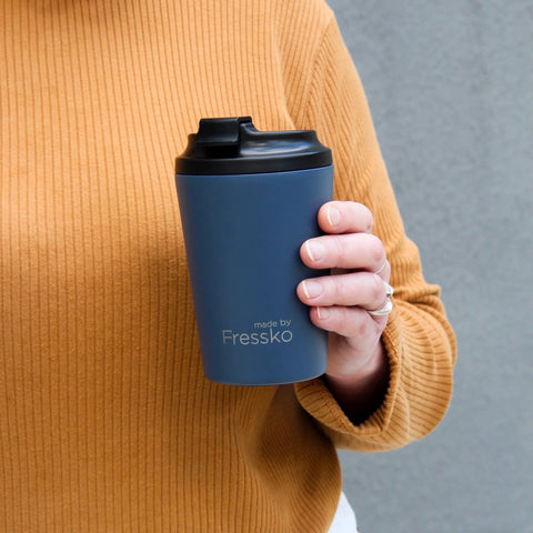 made by Fressko Camino Denim 12oz Reusable Cup