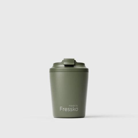 made by Fressko Piccolo Khaki 4oz Ceramic Reusable Cup