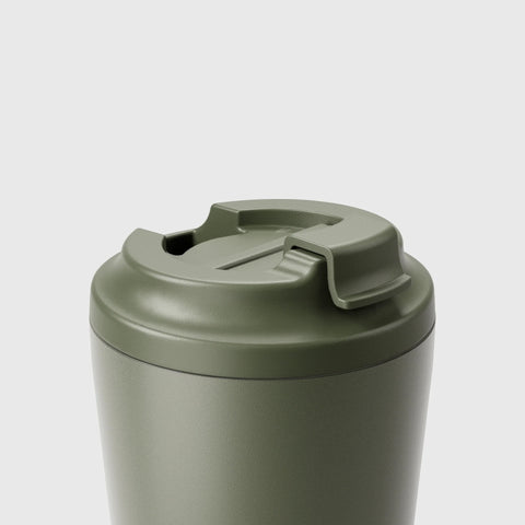 made by Fressko Piccolo Khaki 4oz Ceramic Reusable Cup