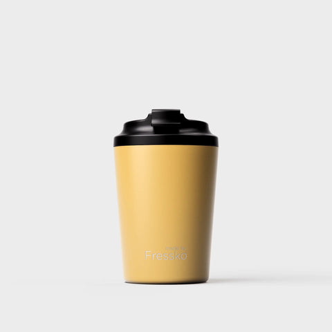 made by Fressko Bino Canary 8oz Reusable Cup