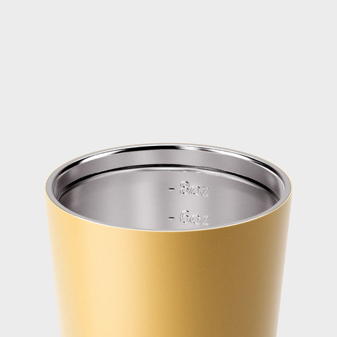 made by Fressko Bino Canary 8oz Reusable Cup