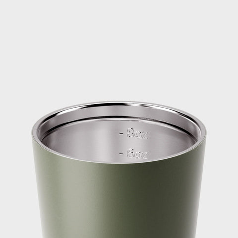 made by Fressko Bino Khaki 8oz Reusable Cup