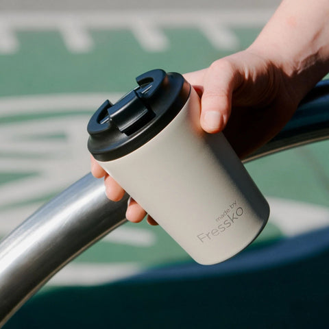 made by Fressko Camino Oat 12oz Reusable Cup