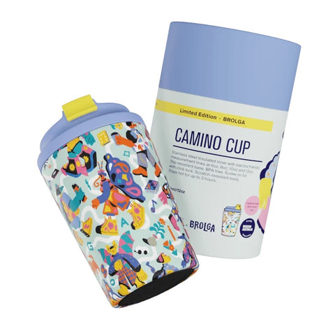 made by Fressko Camino Brolga 12oz LIMITED Reusable Cup