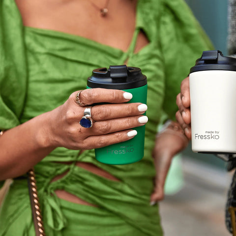 made by Fressko Bino Clover 8oz Reusable Cup