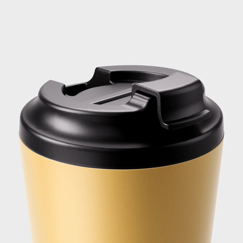 made by Fressko Camino Canary 12oz Reusable Cup