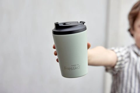 made by Fressko Camino Sage 12oz Reusable Cup