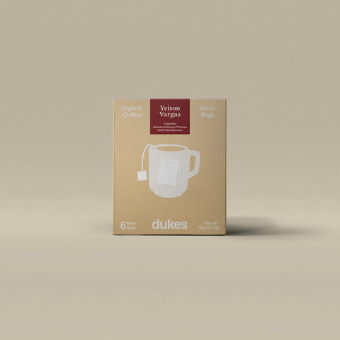 Colombia Yeison Vargas — Organic Coffee Steep Bags