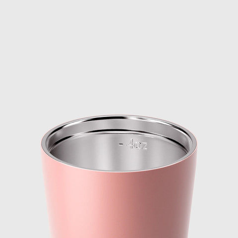 made by Fressko Piccolo Peachy 4oz Reusable Cup